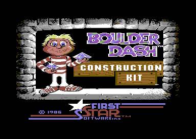 ”Boulderdash Construction Kit”, Databyte/First Star, 1986