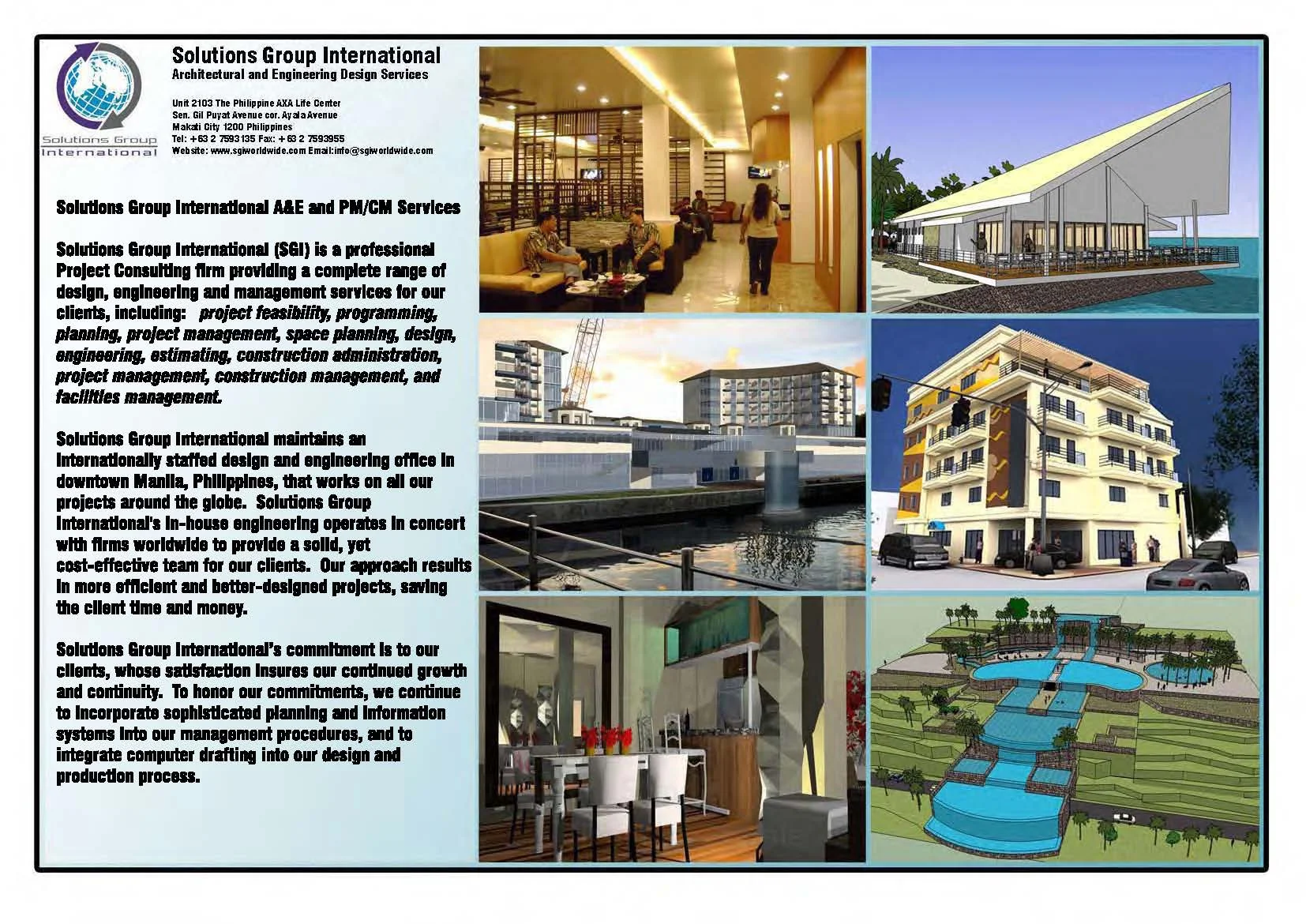 Solutions Group Intl Portfolio Scott Gold Architecture