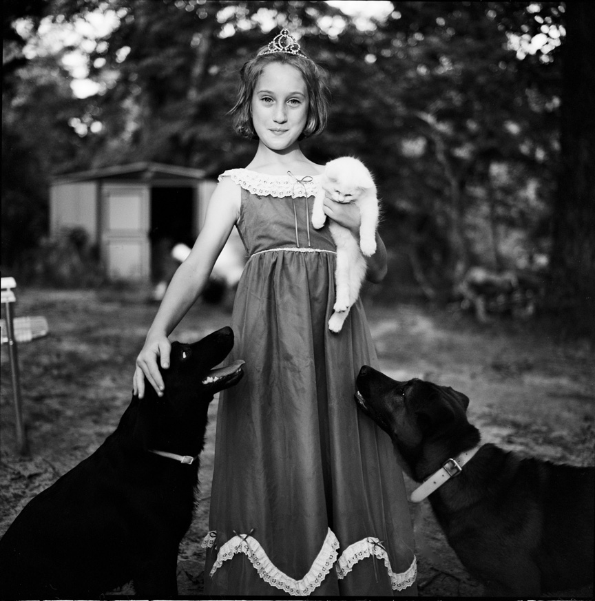 Clara with Snowball, Saltillo Mississippi