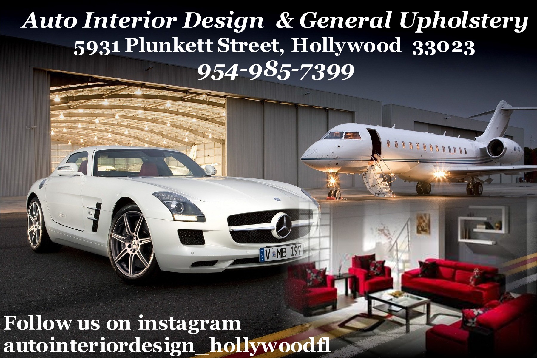 Auto Interior Design & General Upholstery