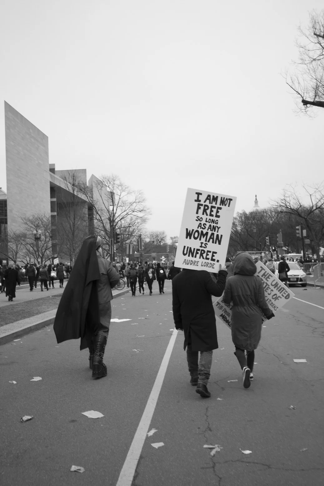 I am not free as long as any woman is unfree. Audre Lorde