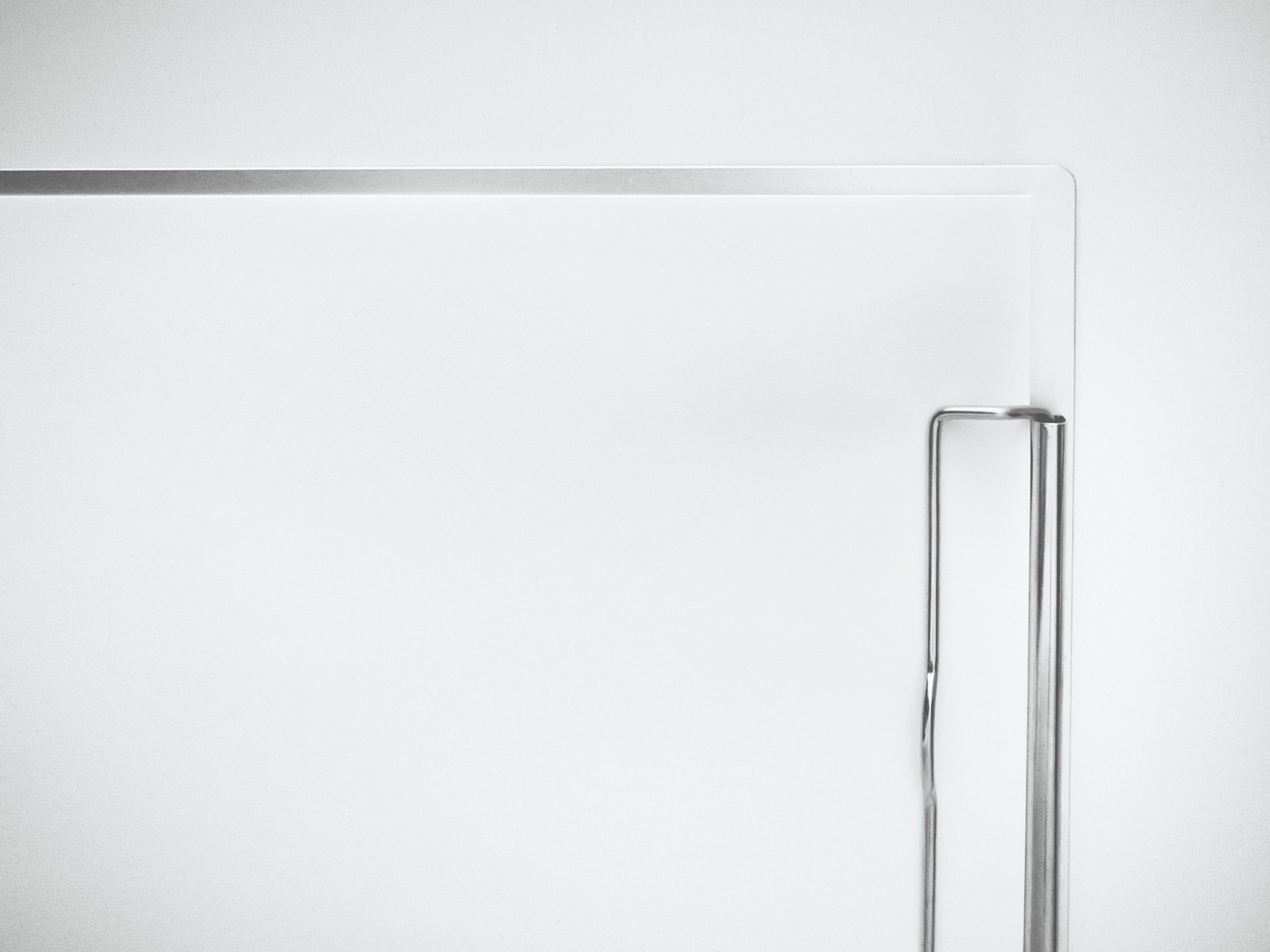 My beloved Muji clipboard. Blatantly designed to complement the materials and curves of the iMac. As seen in the film Moon.
