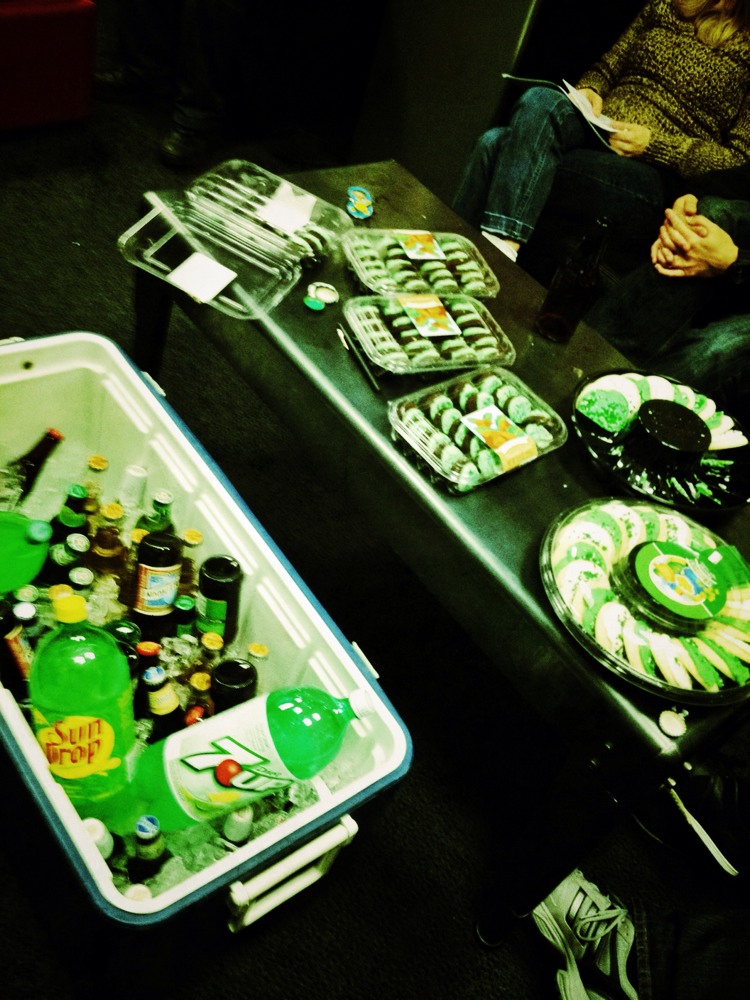 Green goodies + Professional Russian blowing things up = St. Patty’s @oakley
