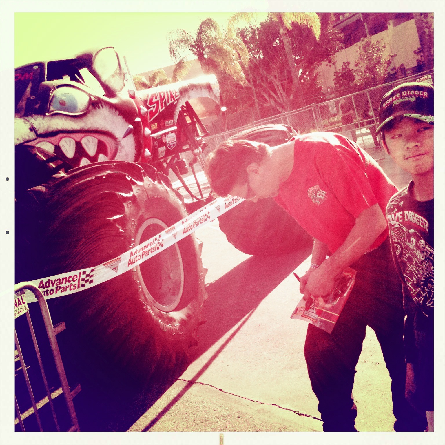 A few random Monster Jam truck shots before the event.
