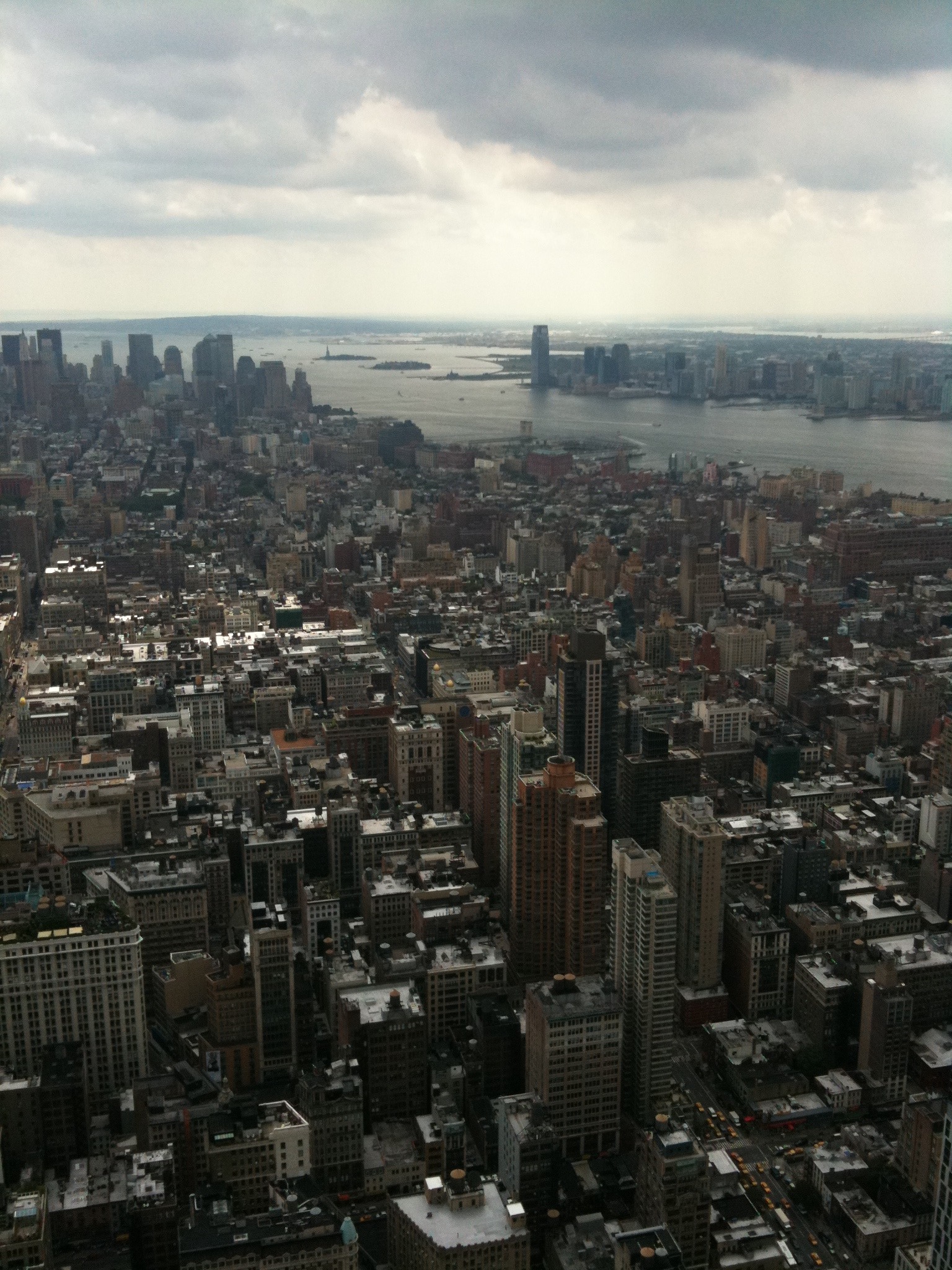 Had 90 min to kill before heading to airport so I took some pics at the top of the Empire State building.