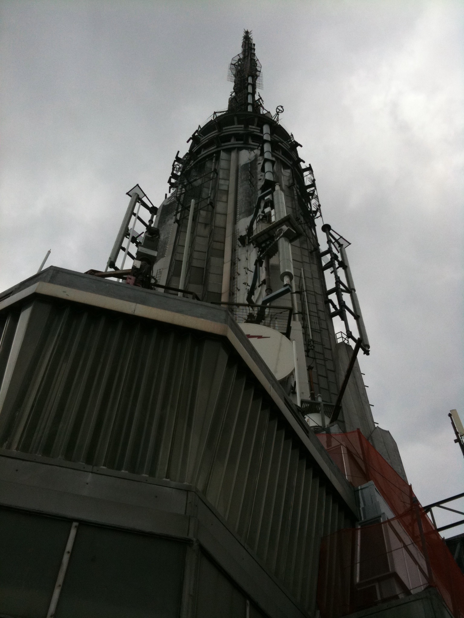 Had 90 min to kill before heading to airport so I took some pics at the top of the Empire State building.