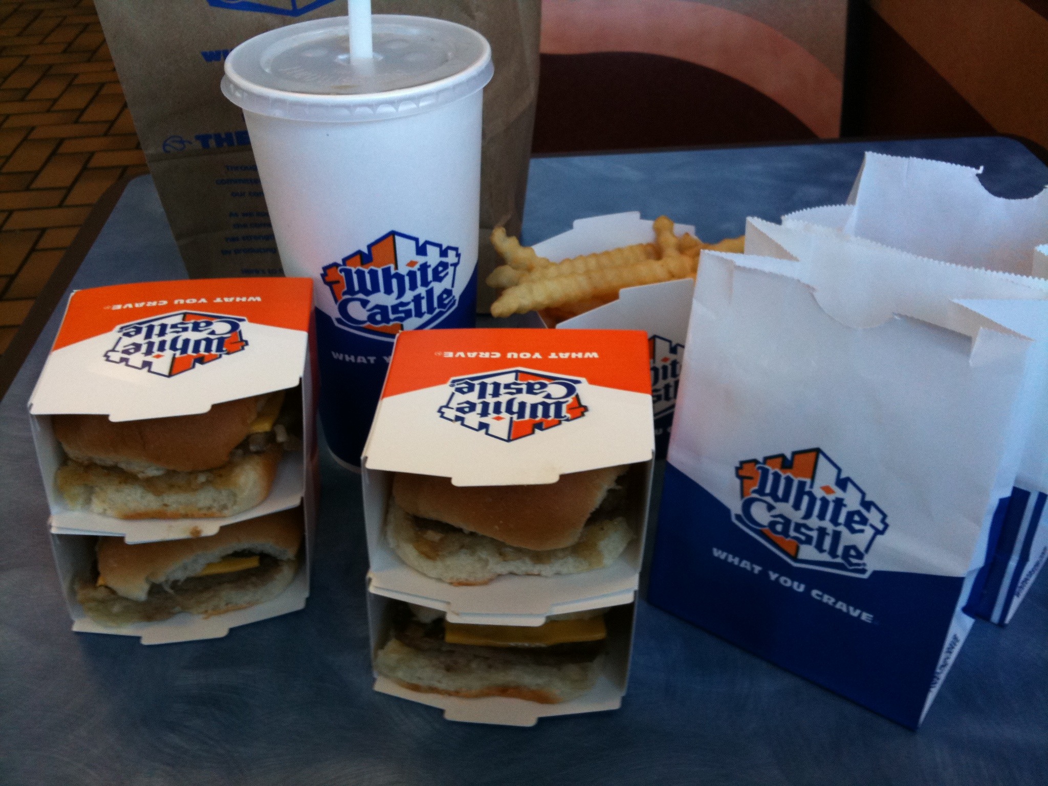 kloh goes to White Castle