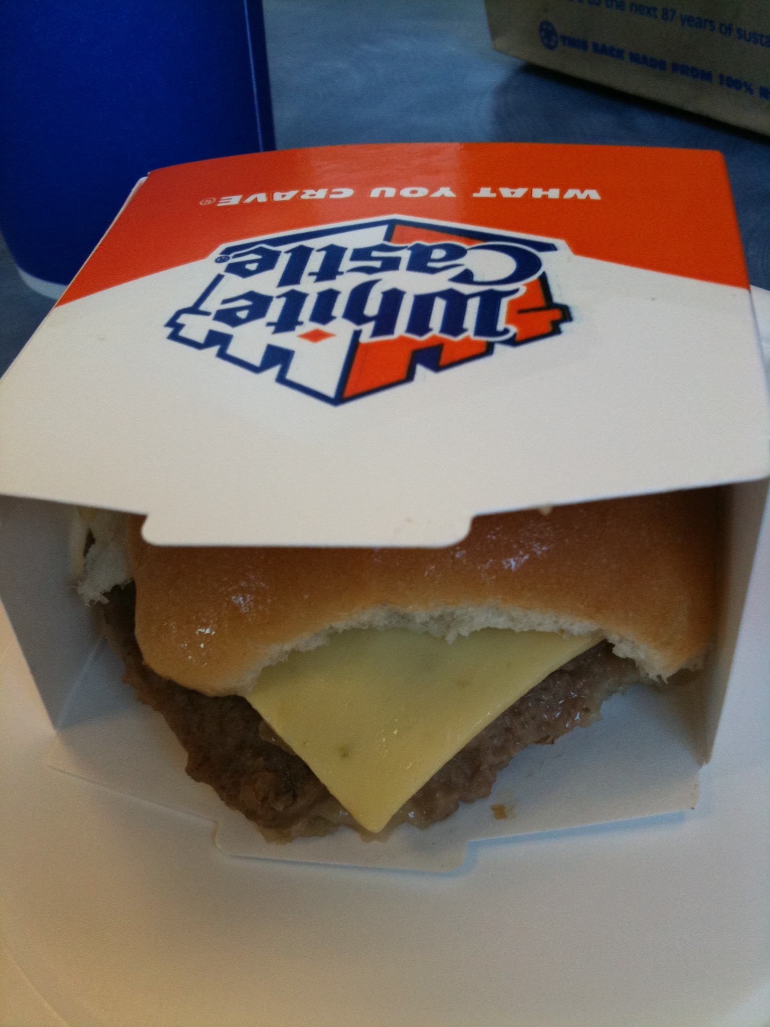 kloh goes to White Castle