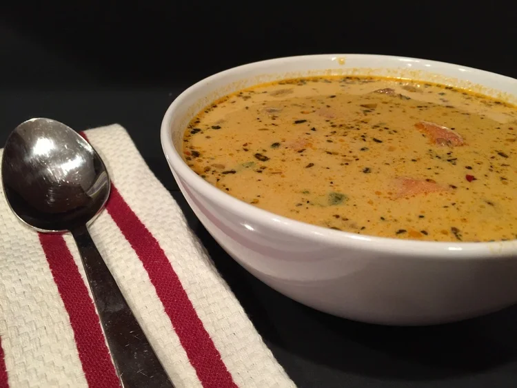 Kicked Up Corn Chowder