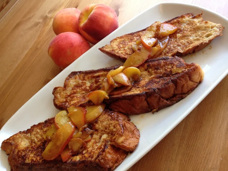 Just Peachy French Toast