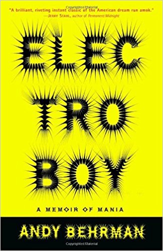 From Amazon: Electroboy is an emotionally frenzied memoir that reveals with kaleidoscopic intensity the terrifying world of manic depression. Click Here for More Info
