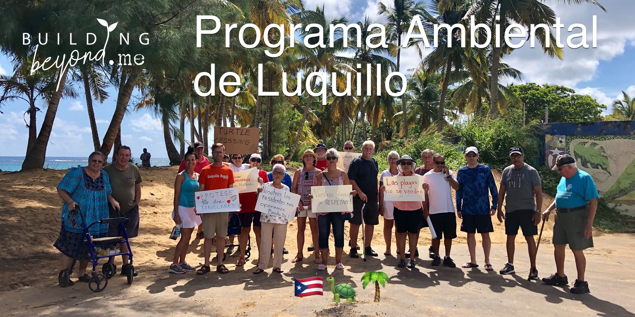 Everyone knows that turtles are in danger of losing nesting grounds all over the world. Here in Puerto Rico, we can still save one, and the community is coming together to try to get it done.