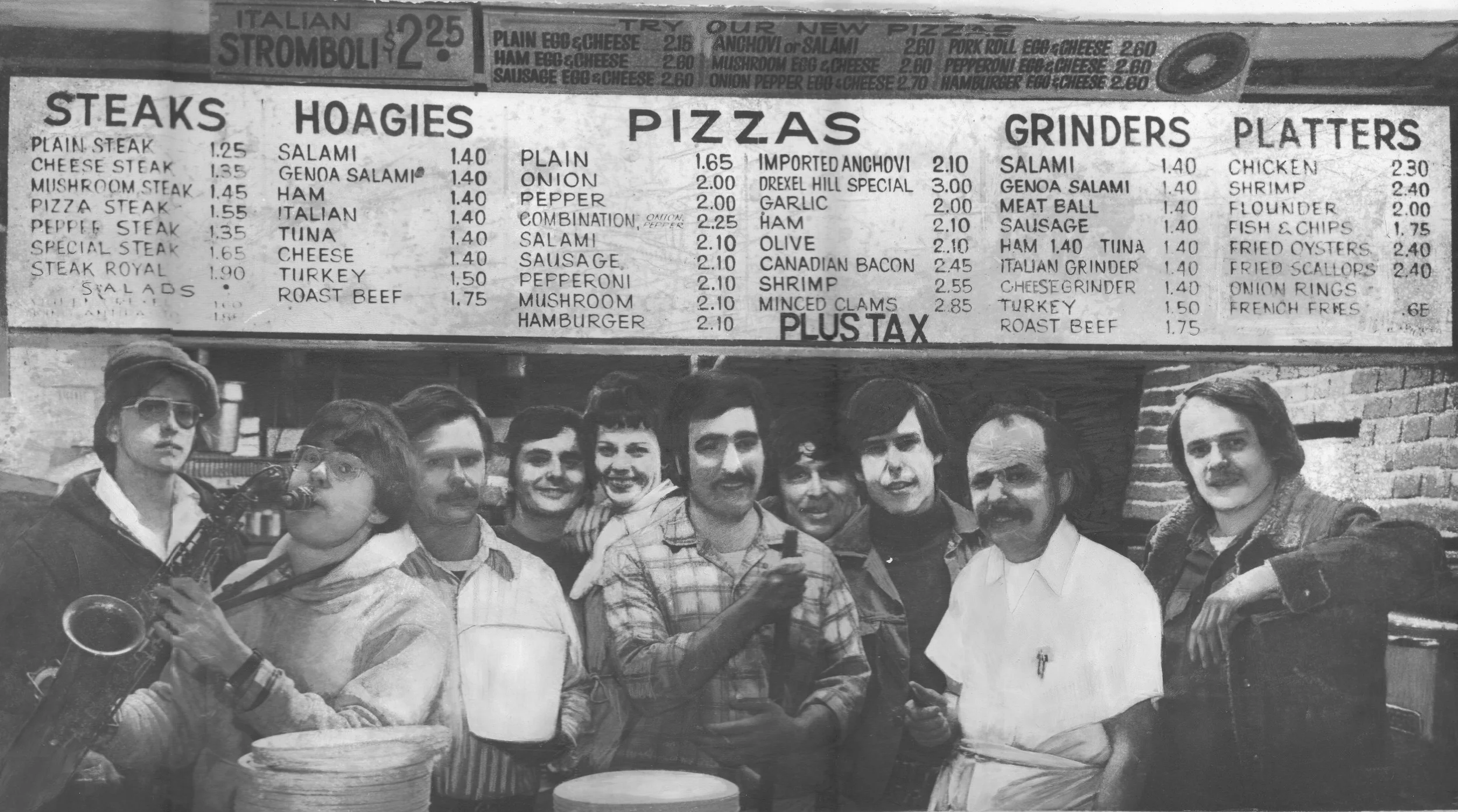Drexel Hill Style Pizza - circa 1976