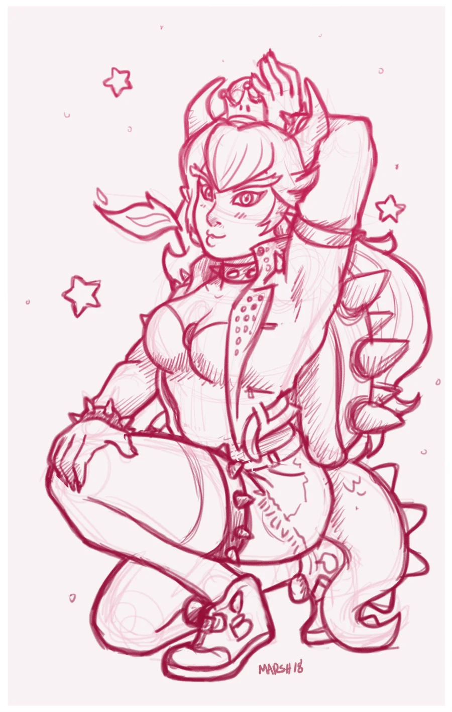 Punk Bowsette