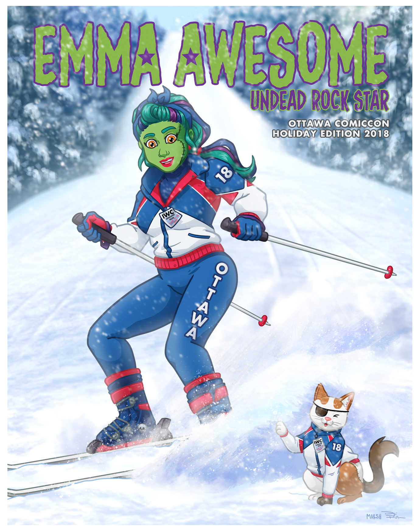 Emma Awesome - Ottawa Comiccon: Holiday Edition