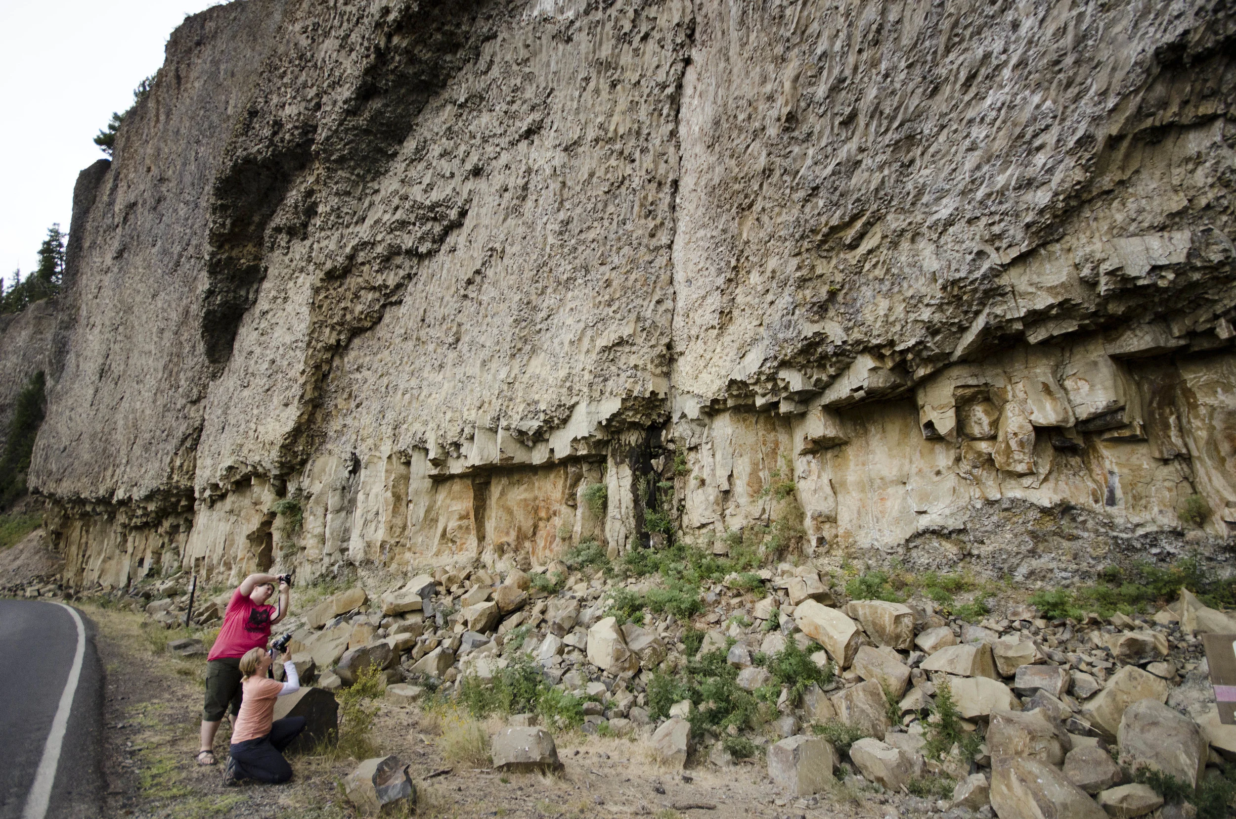 My friend takes photos and so do I