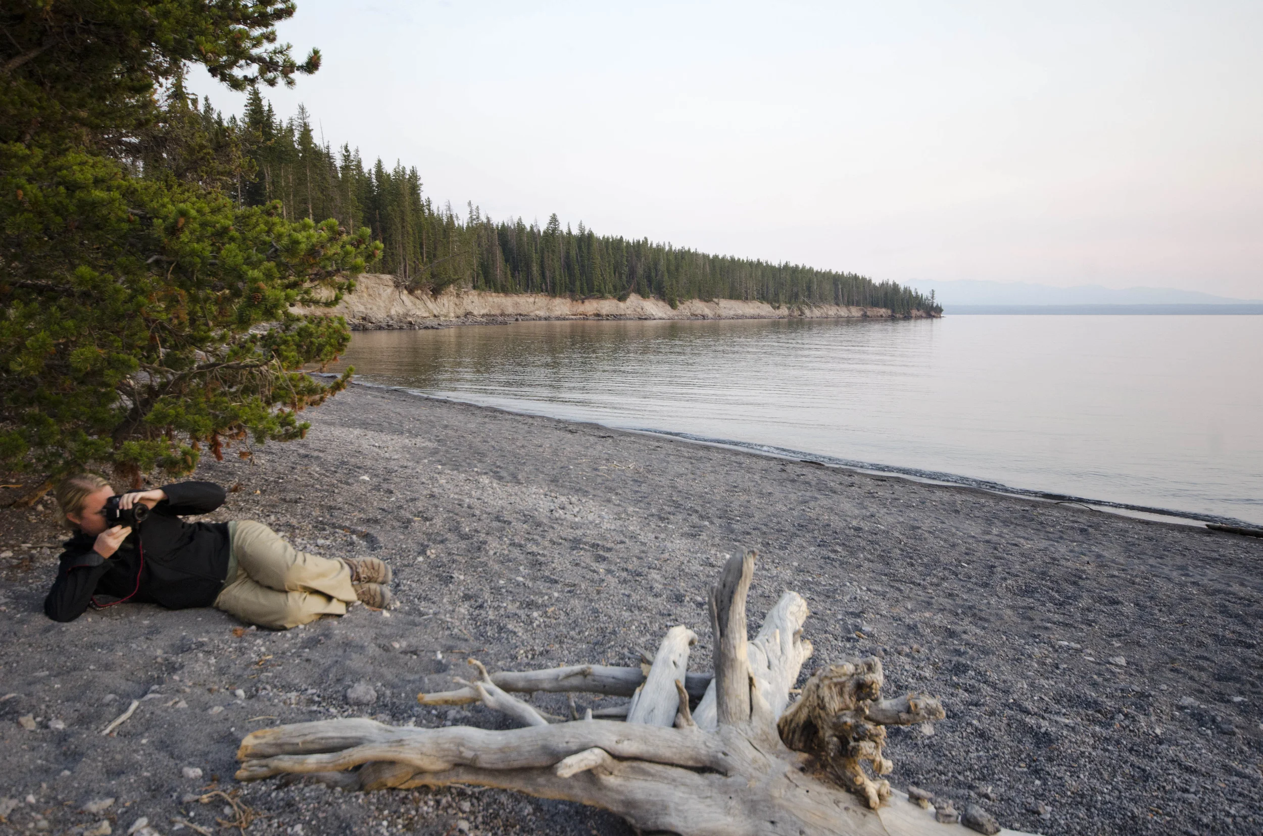 My friend takes photos and so do I