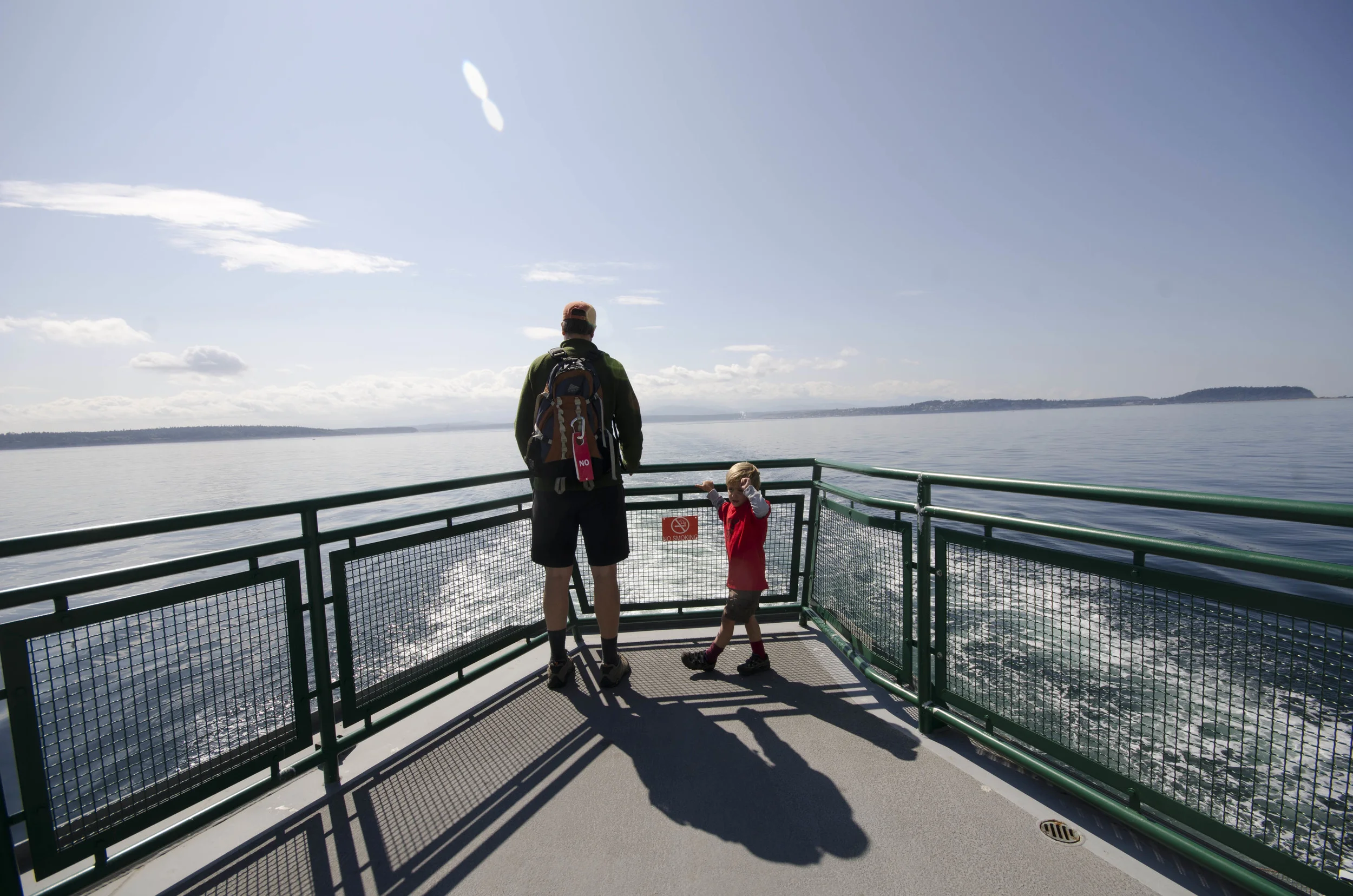 Day 38: 2 ferries and 125 miles, again, in reverse