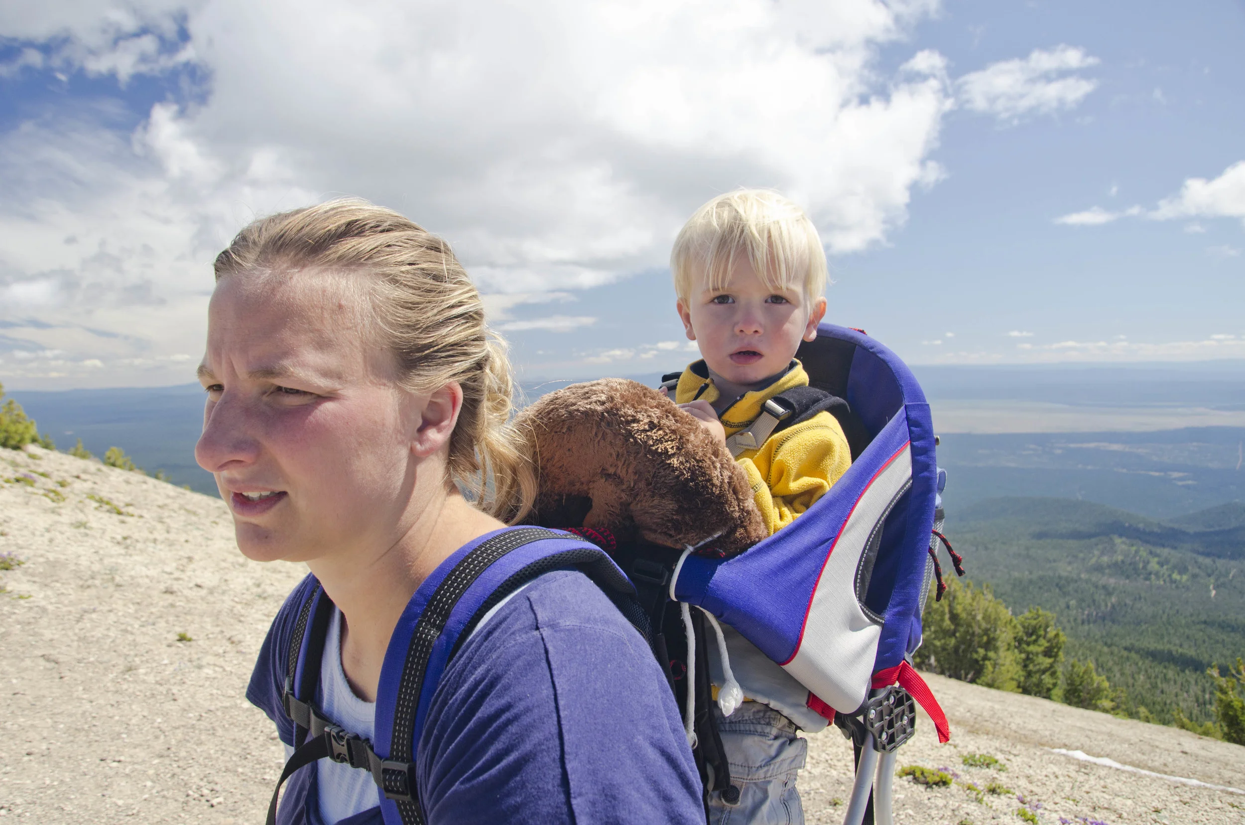 Day 22: Our boys' first summit