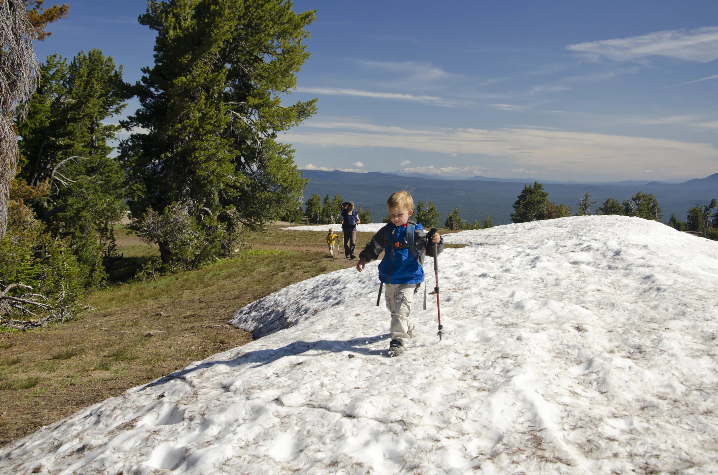 Day 22: Our boys' first summit