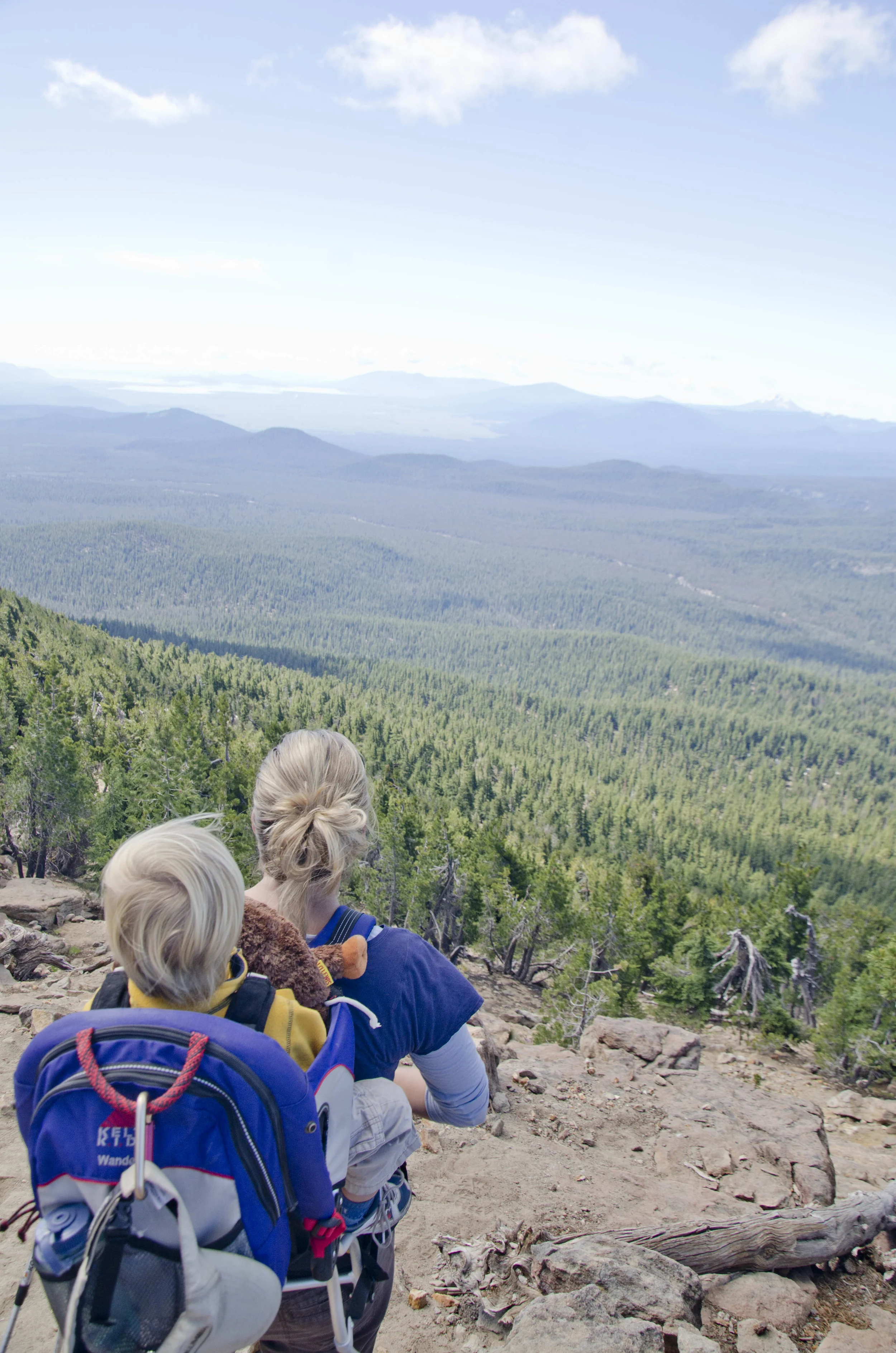 Day 22: Our boys' first summit