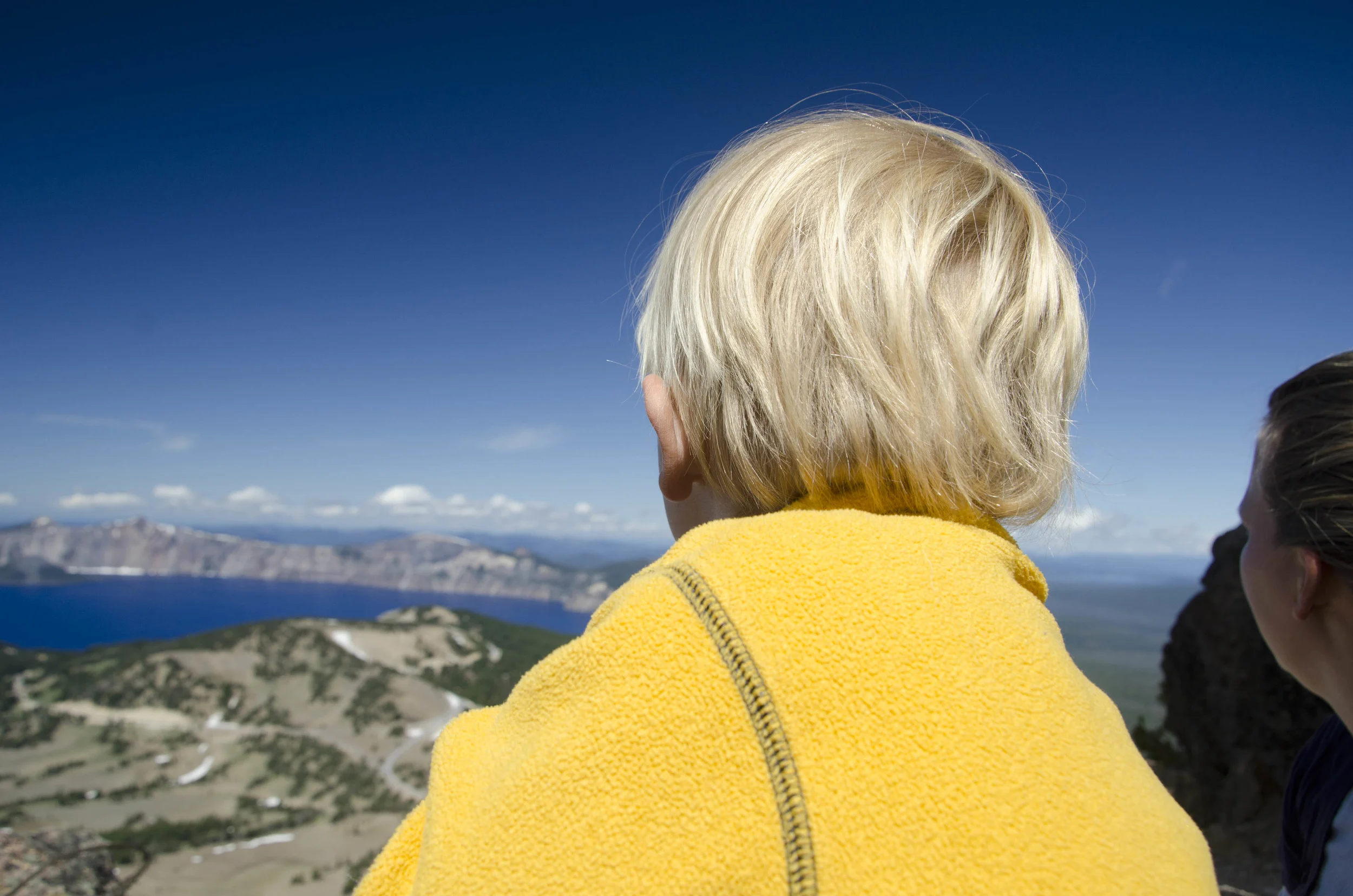 Day 22: Our boys' first summit