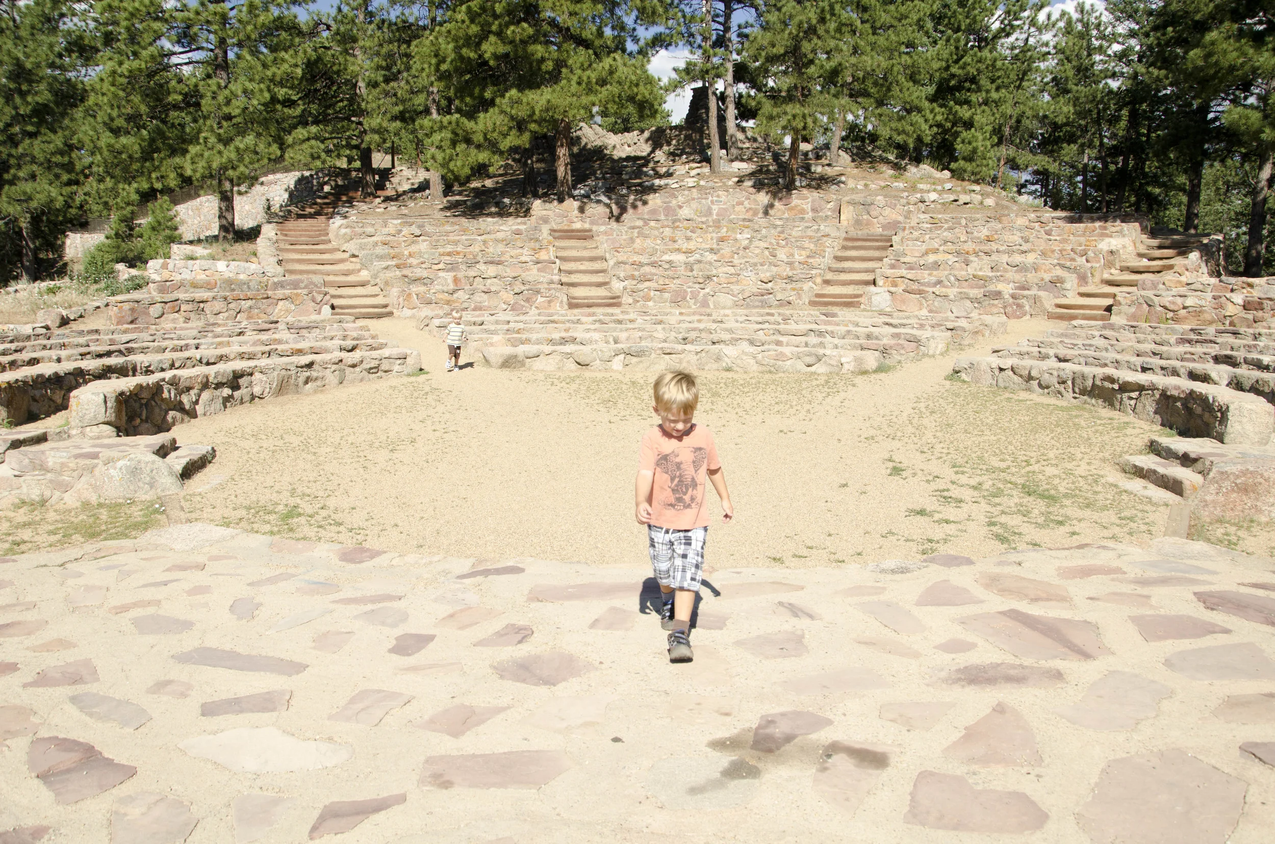 Day 4: Paul's 68 miles on a bike; the rest of us went <1; Boulder, CO