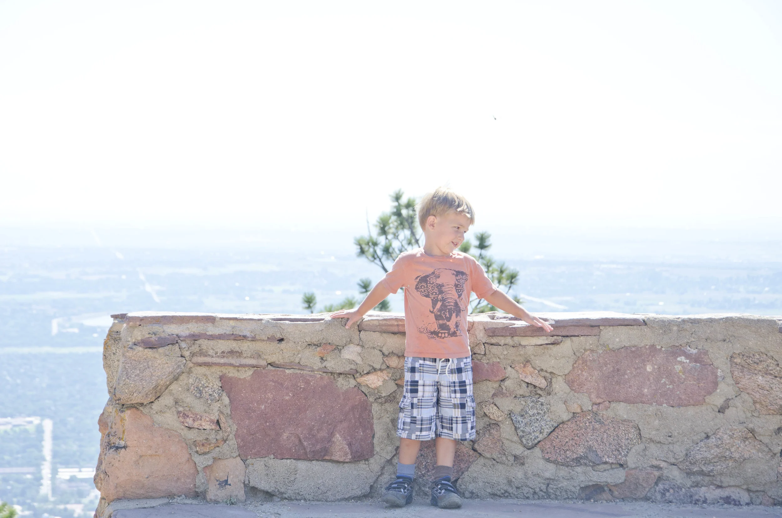 Day 4: Paul's 68 miles on a bike; the rest of us went <1; Boulder, CO