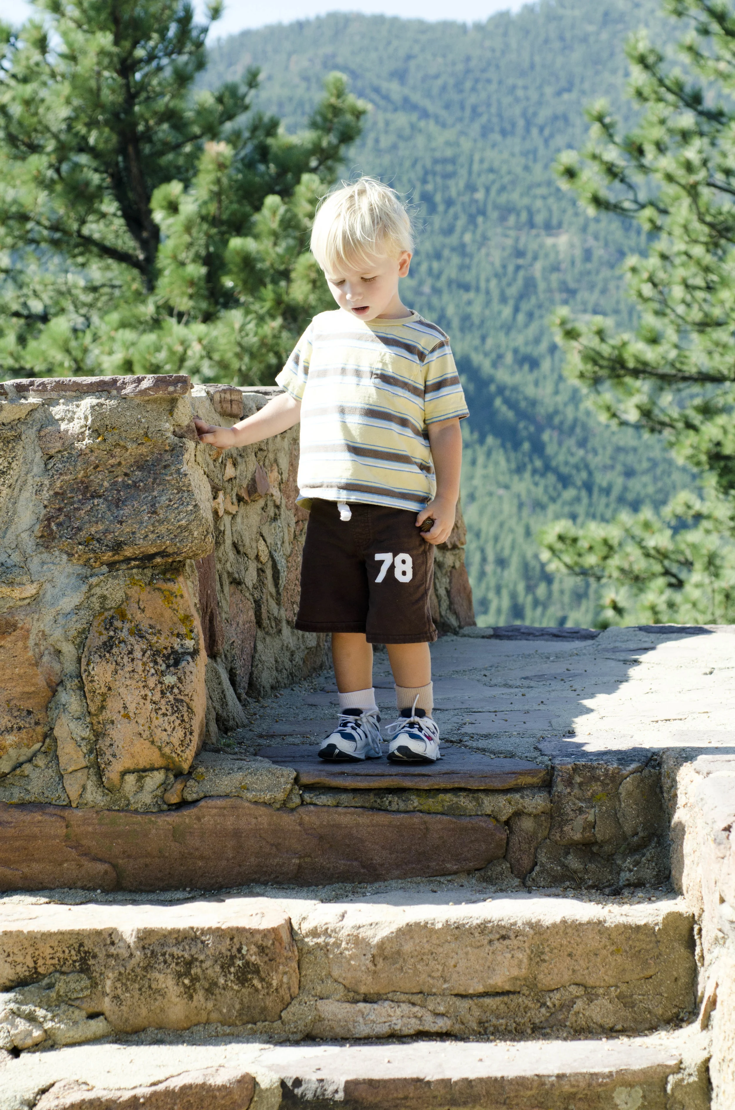 Day 4: Paul's 68 miles on a bike; the rest of us went <1; Boulder, CO