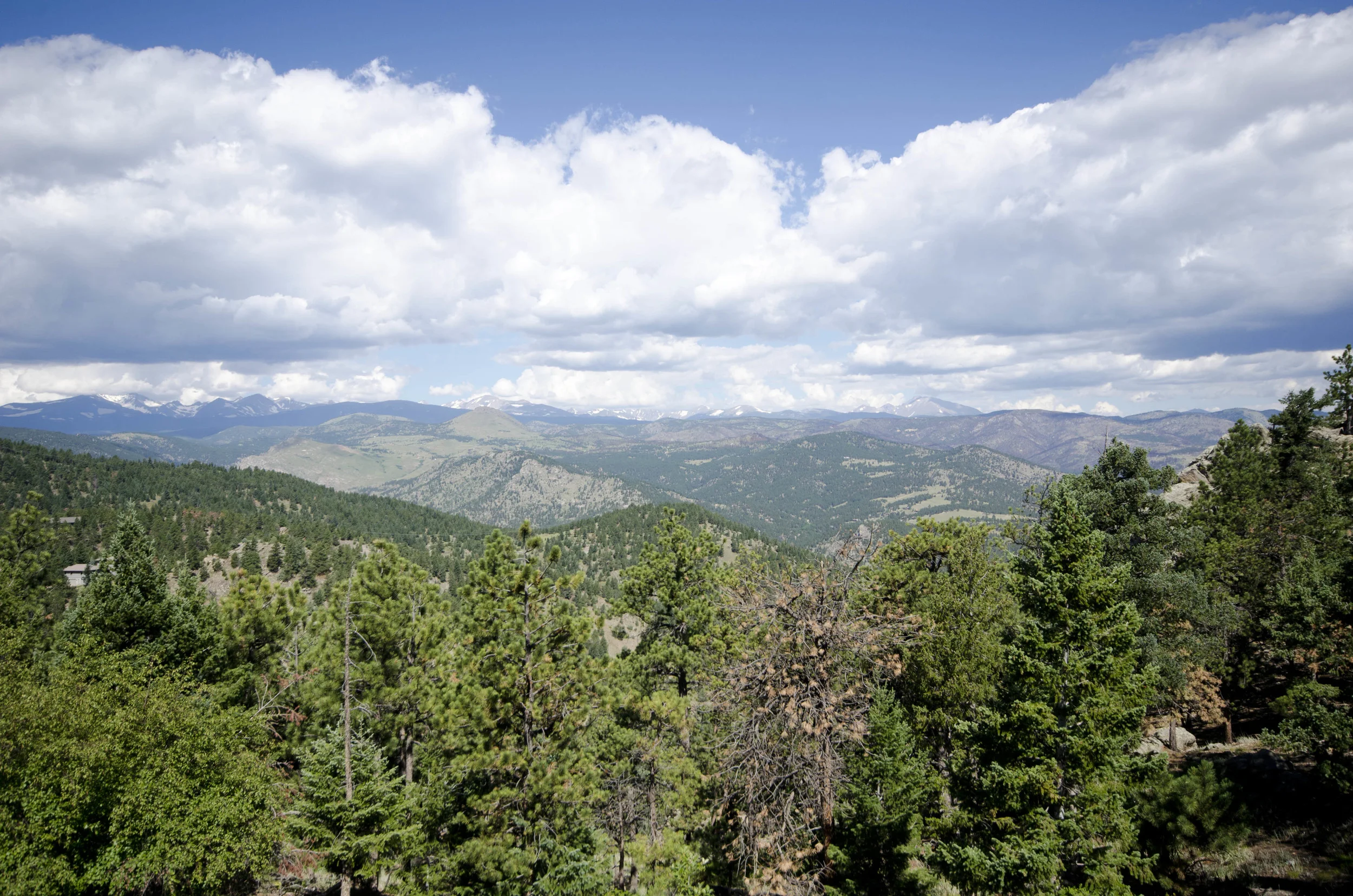 Day 4: Paul's 68 miles on a bike; the rest of us went <1; Boulder, CO