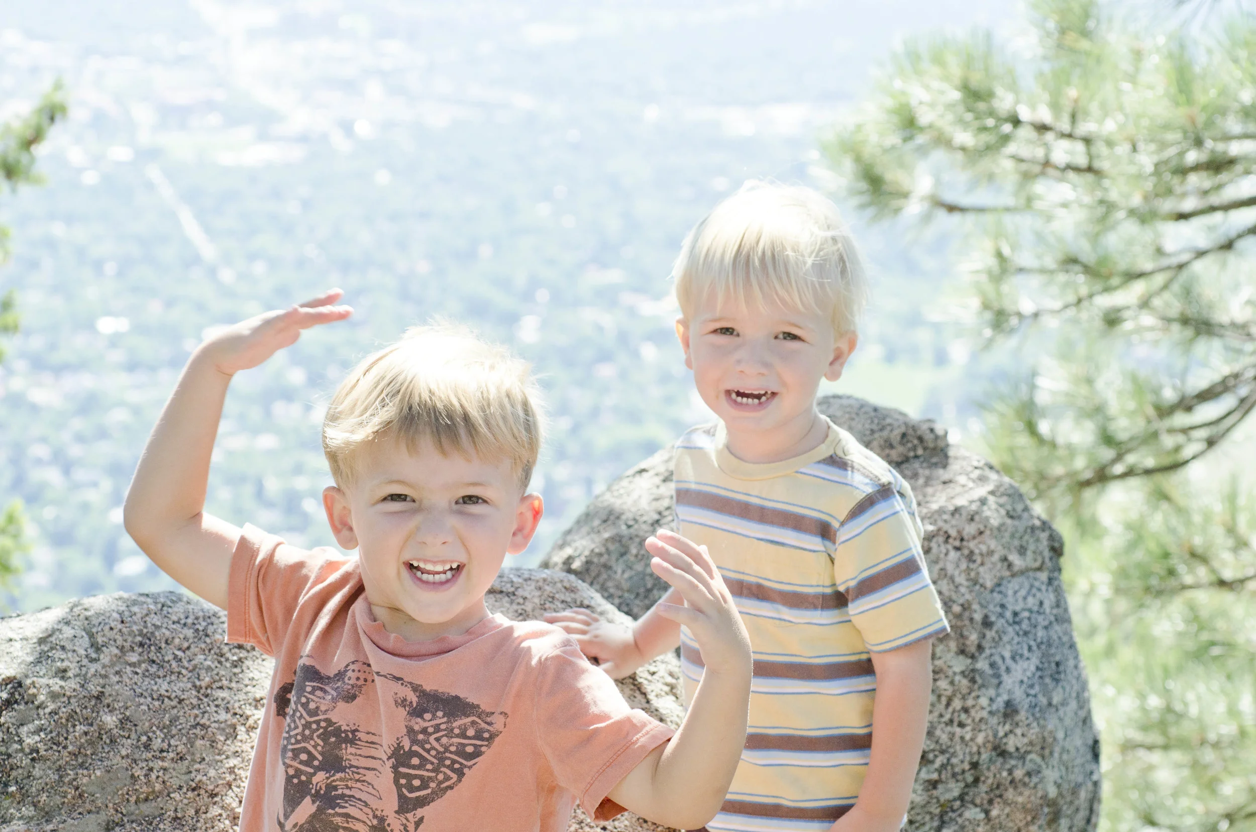 Day 4: Paul's 68 miles on a bike; the rest of us went <1; Boulder, CO