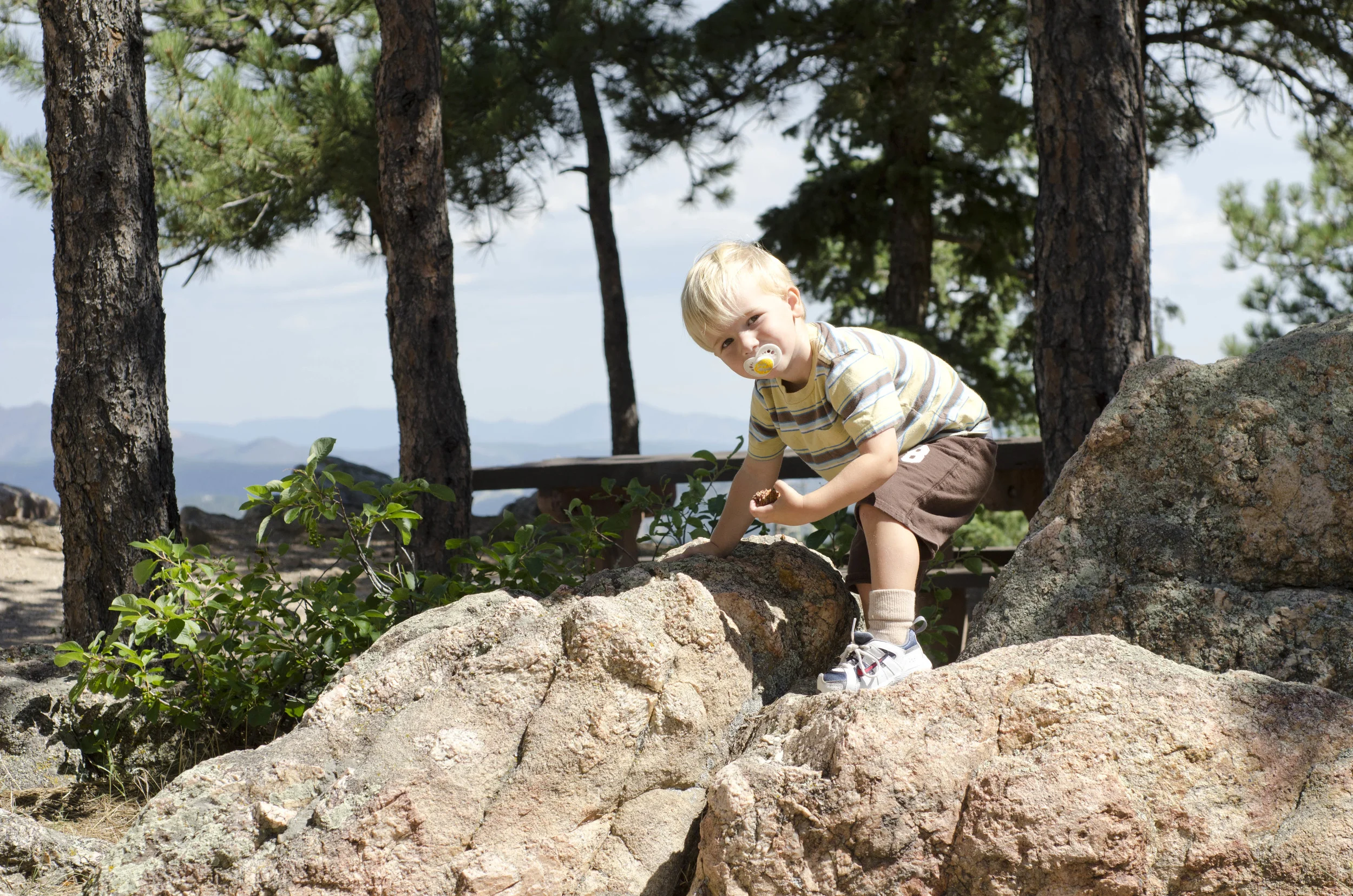 Day 4: Paul's 68 miles on a bike; the rest of us went <1; Boulder, CO