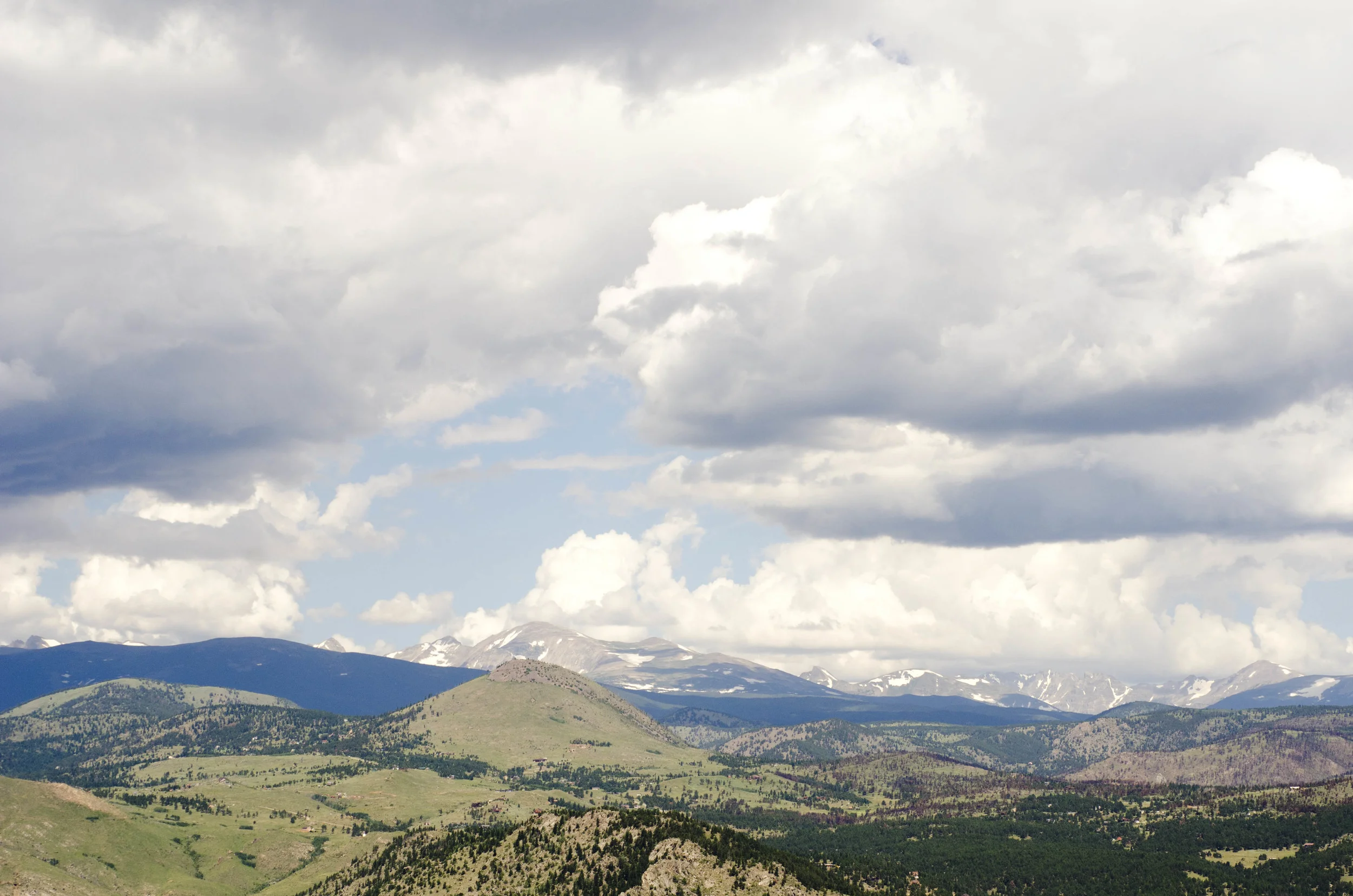 Day 4: Paul's 68 miles on a bike; the rest of us went <1; Boulder, CO