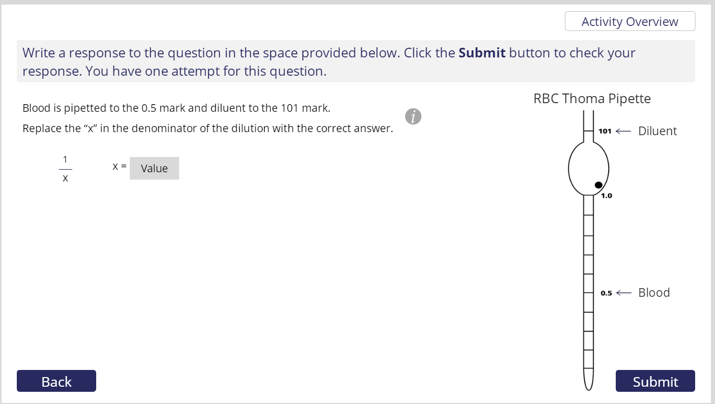  Example of a Fill in the Blank learning object built in Storyline 
