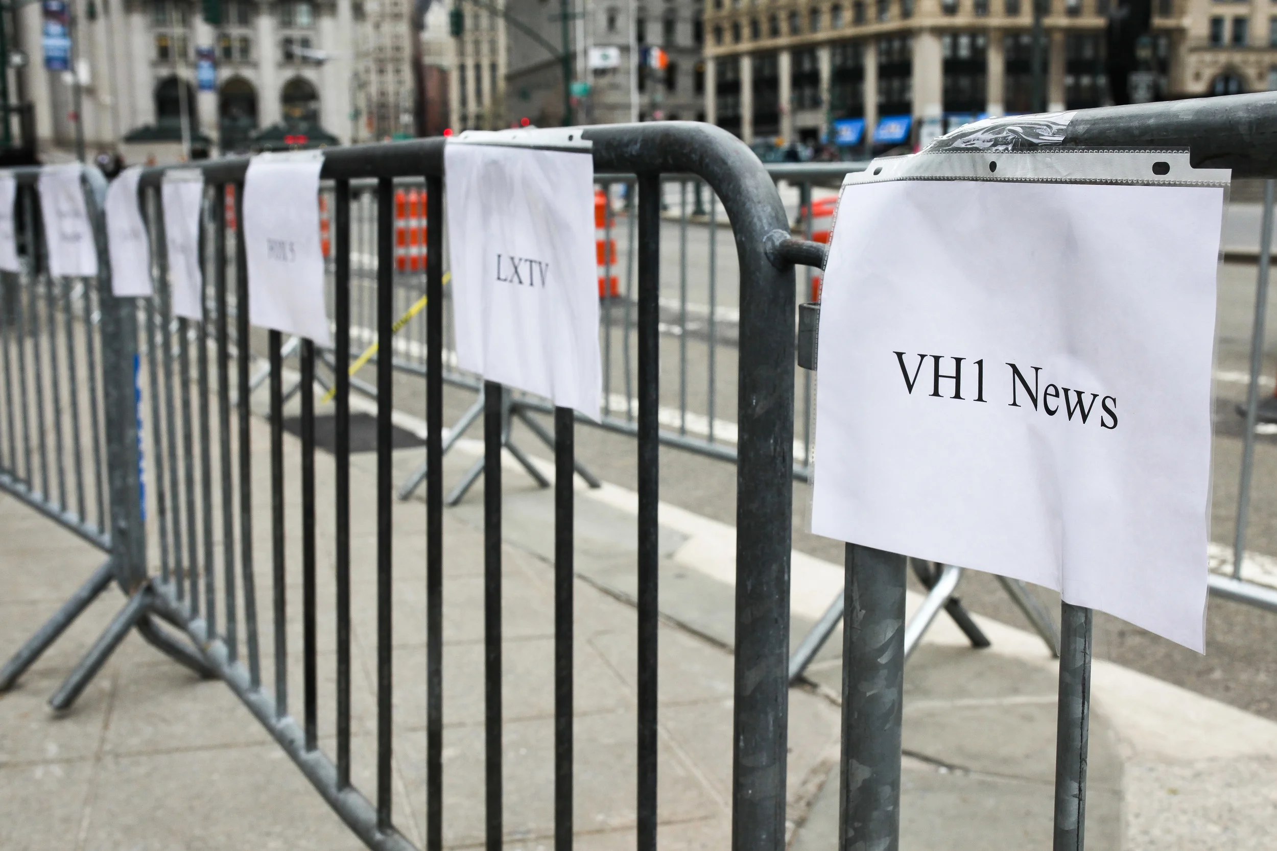 NEW YORK, NY - APRIL 16: Ready for the Press and TV