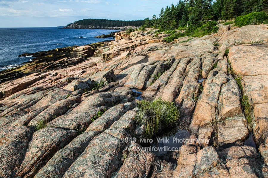 Scenic view inside Acadia NP, Maine