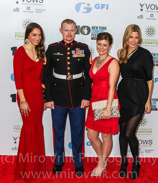 Guest,Staff Sergeant Danie Ridgewayl, Jenna Ridgeway and Mary Alice Stephenson