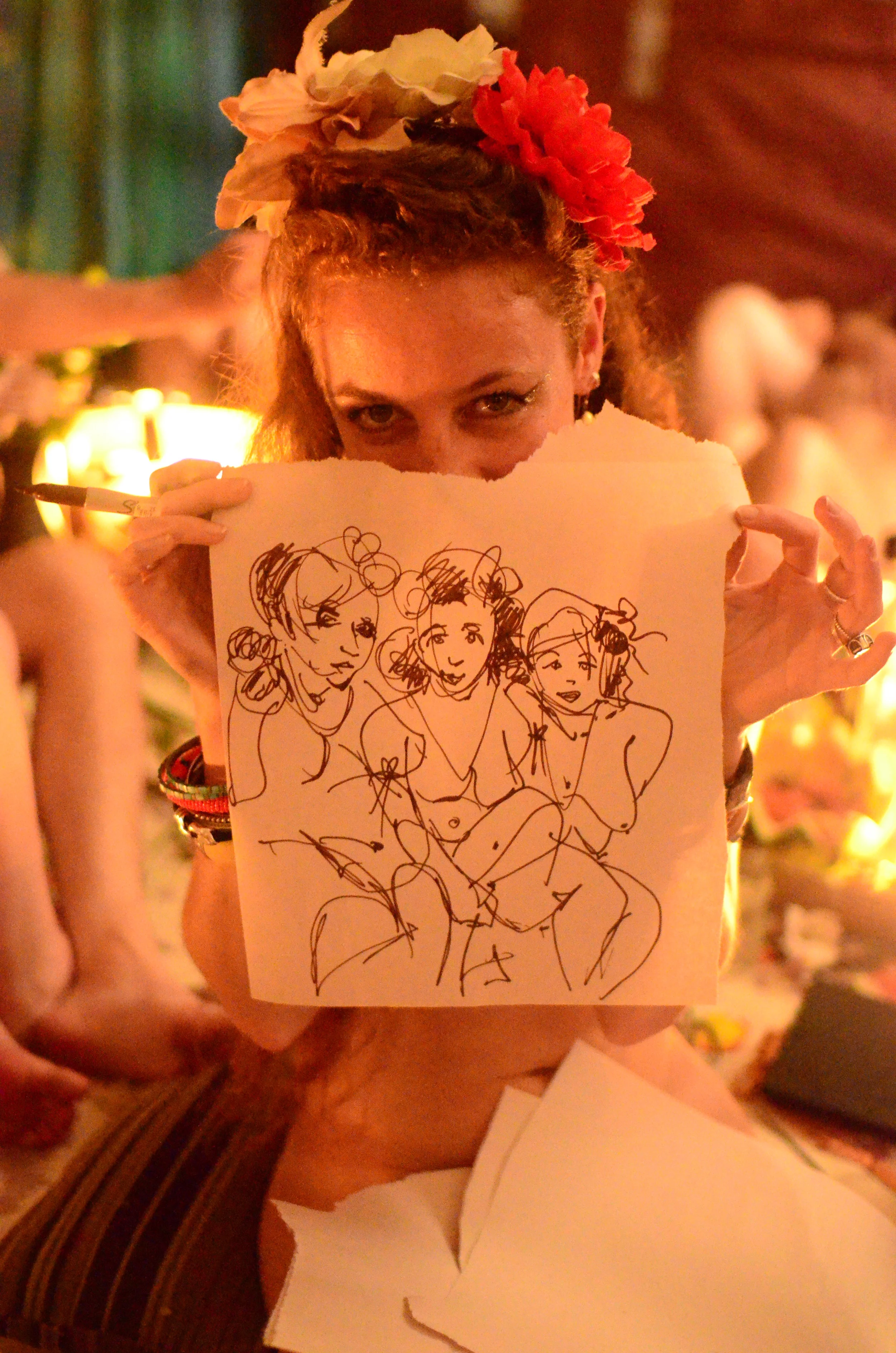 Summer Bacchanal - Leslie and Three Ladies