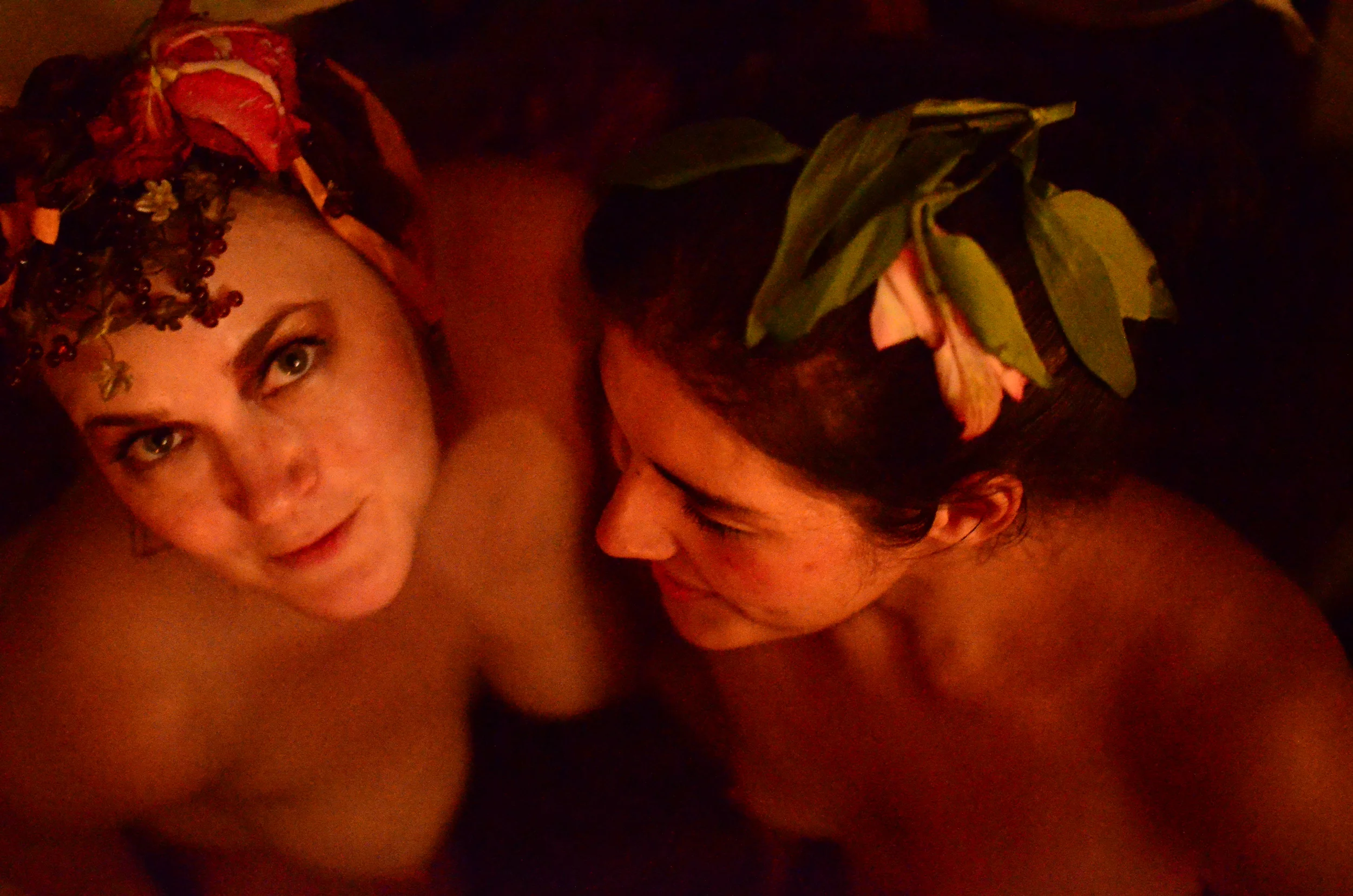 Summer Bacchanal - Looking down, Looking up