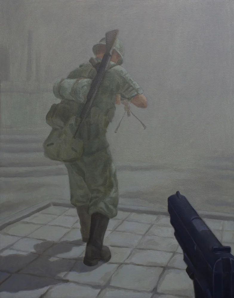 You, 2010, oil on canvas, 18"x14"