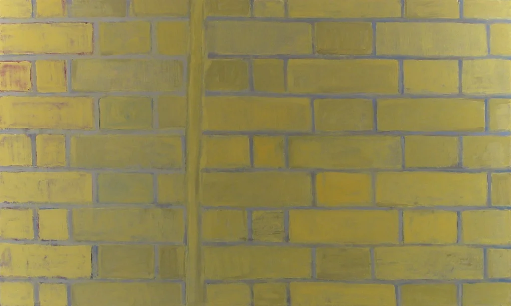 London #7, 2002, oil on canvas, 24"x40"