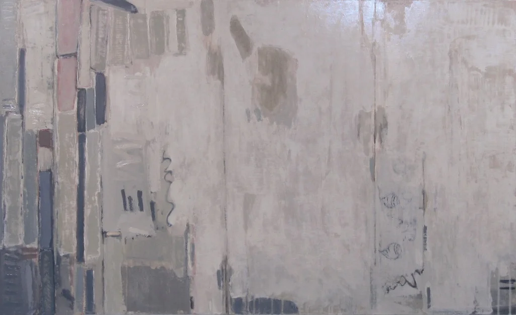 Xiahe #2, 2001, oil on canvas, 28"x46"