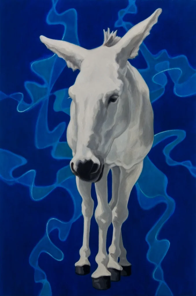 Donkey07 #13, 2009, oil on canvas, 30"x20"