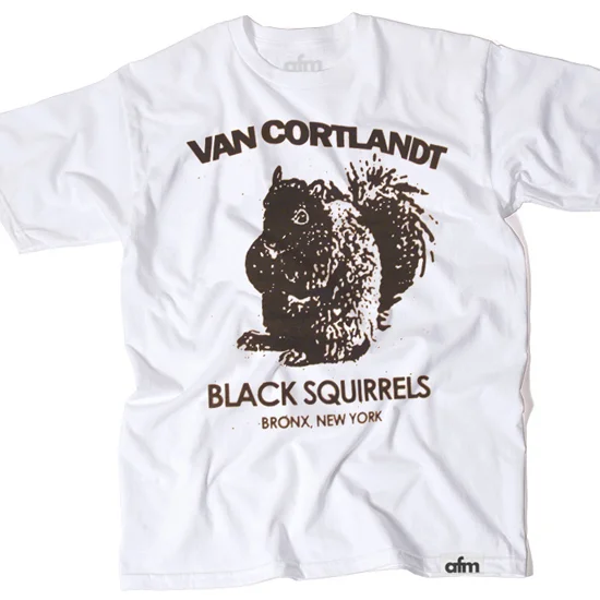 Van Cortlandt Park - Black Squirrels T-Shirt - AFM
