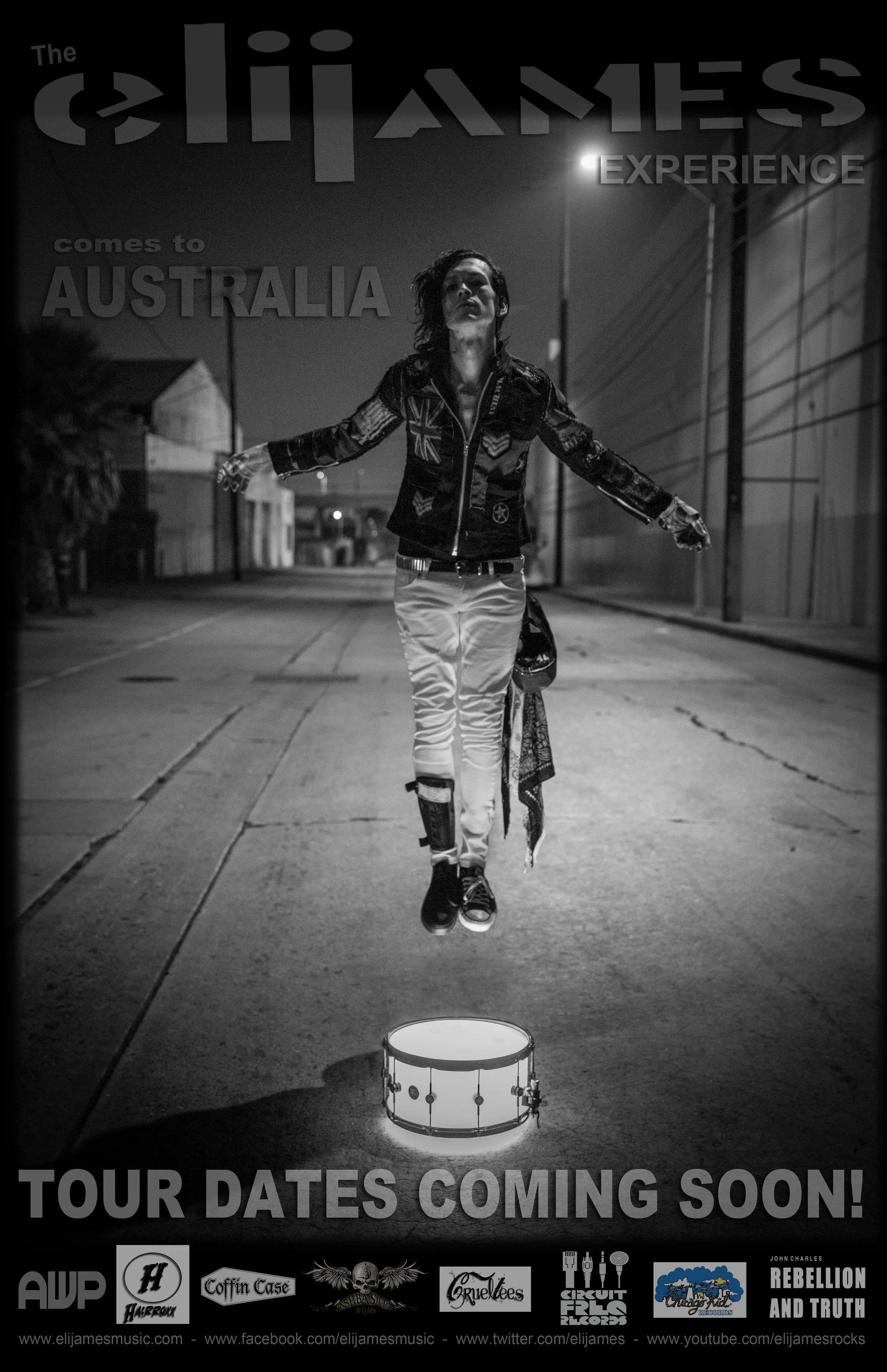 Eli James poster photography by REBELLION AND TRUTH