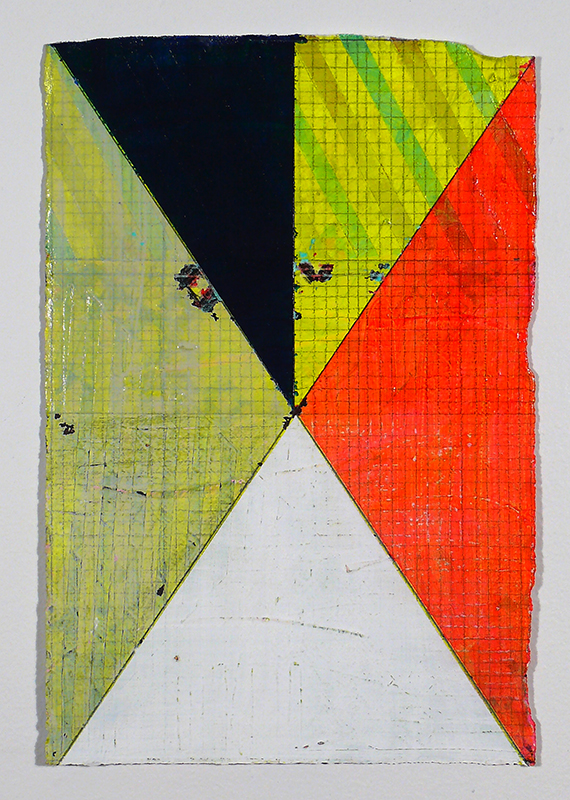  NY13#04,&nbsp;11" X 7.5",&nbsp;mixed media on paper,&nbsp;2013  textiles at Spoonflower  SOLD 