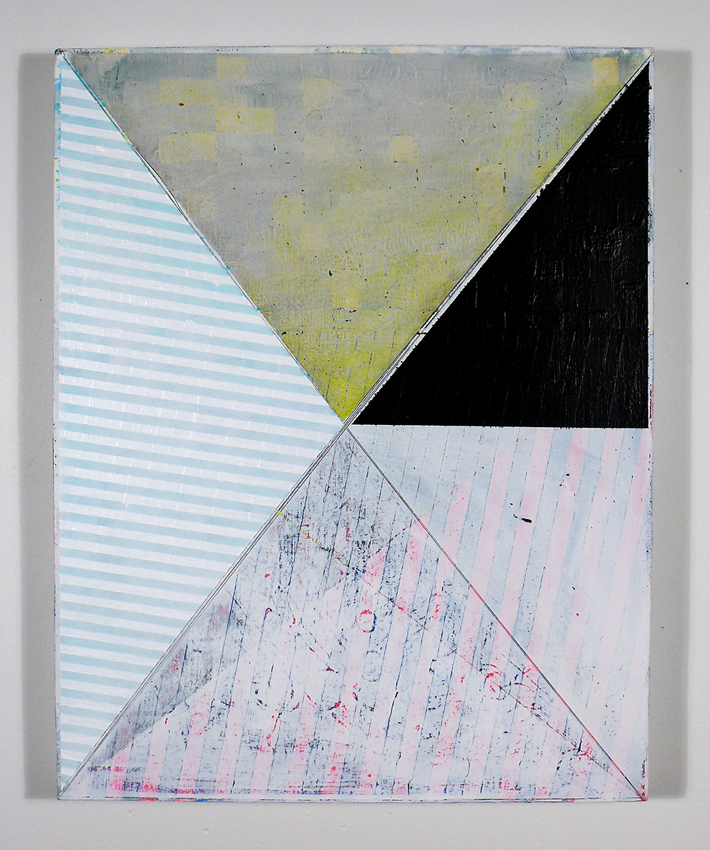  NY13#09,&nbsp;20" X 16",&nbsp;mixed media on canvas,&nbsp;2013  a  vailable at Jen Bekman Gallery  