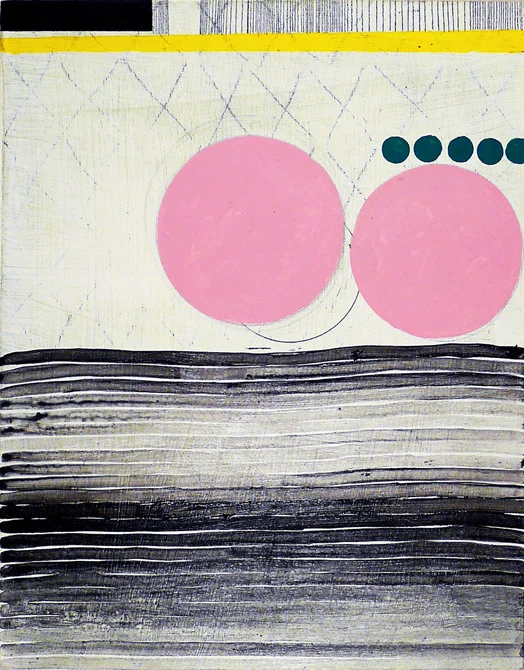 NY10.#28, 14"x11", mixed media on panel, 2010 available at Jen Bekman Gallery