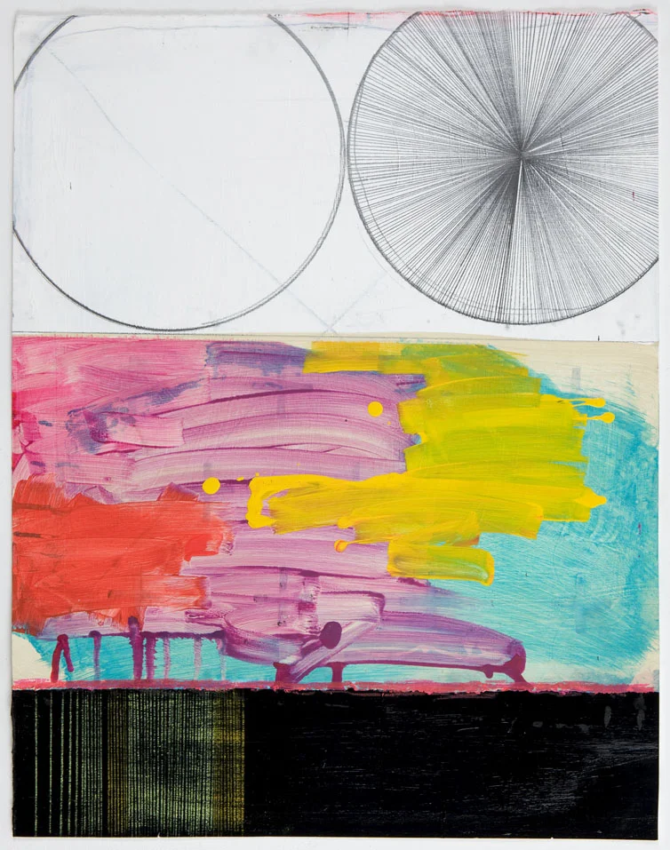 NY10#38, 27.75" x 21.75", mixed media on paper, 2010 available at Jen Bekman Gallery