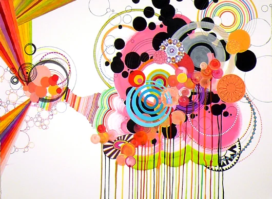 ny.09.#04, 22" x 30", mixed mediums on paper, 2009 SOLD